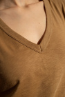Rag & Bone BROWN T-shirt from organic cotton
