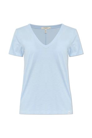 Camiseta con escote en pico