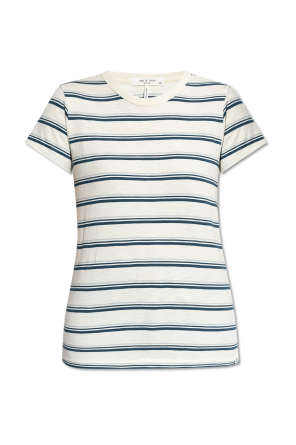 T-shirt with a striped pattern