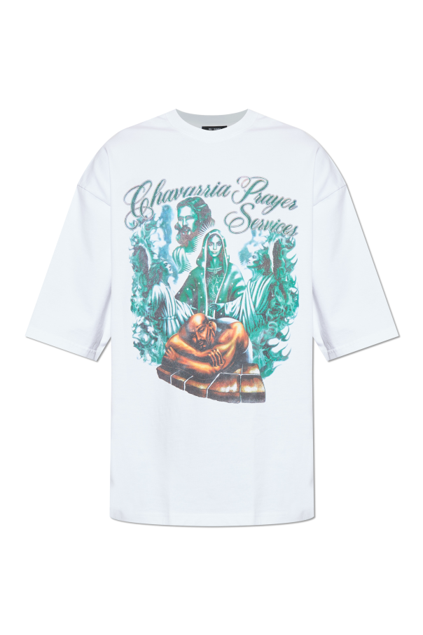 T-shirt ‘Chavarria Prayer Services’, zdjęcie 1 T-shirt ‘Chavarria Prayer Services’ od Willy Chavarria