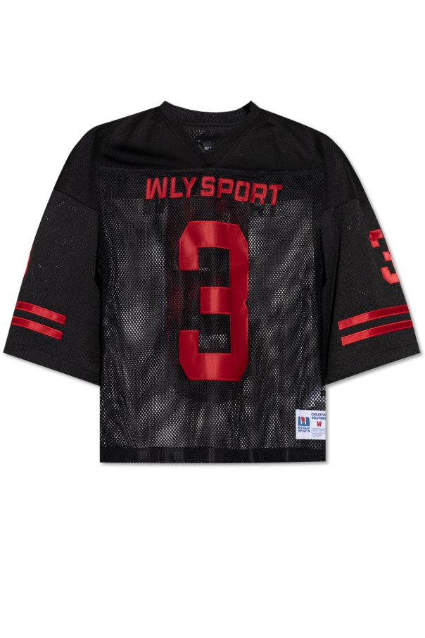 Perforated t-shirt "Willy Football", zdjęcie 1 Perforated t-shirt "Willy Football" od Willy Chavarria