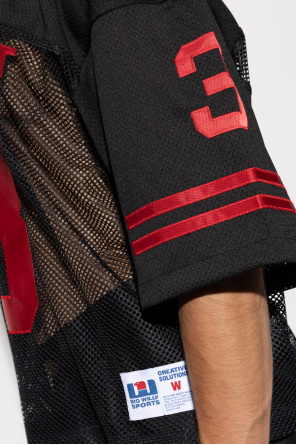 Willy Chavarria Camiseta perforada "Willy Football"