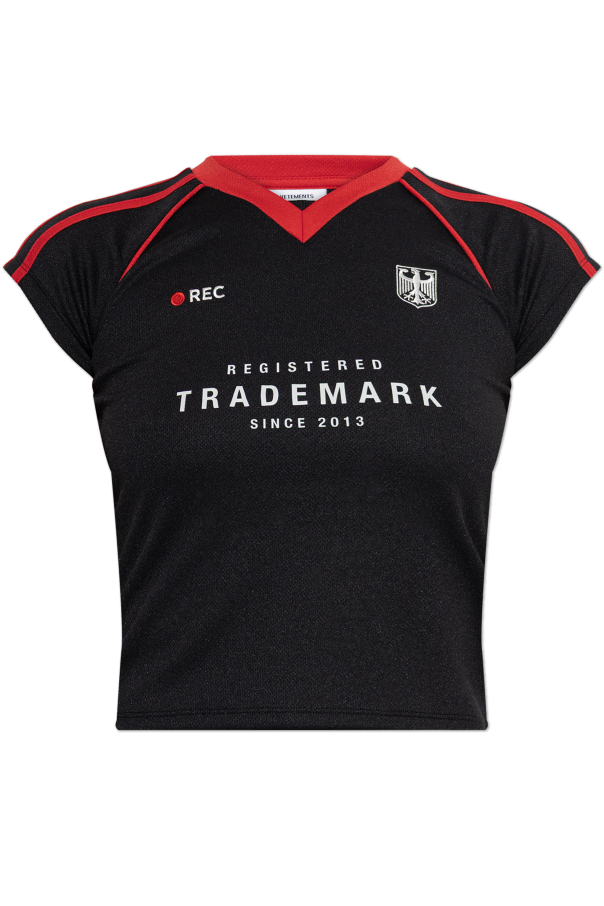 VETEMENTS T-shirt z nadrukiem