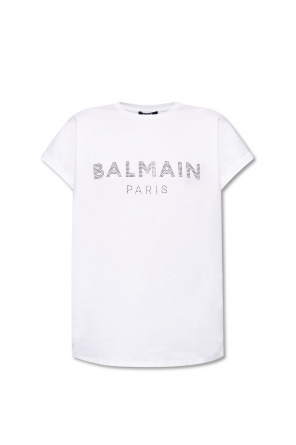 Balmain Parisian Dystopia printed T-shirt