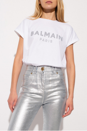 Balmain pussybow T-shirt