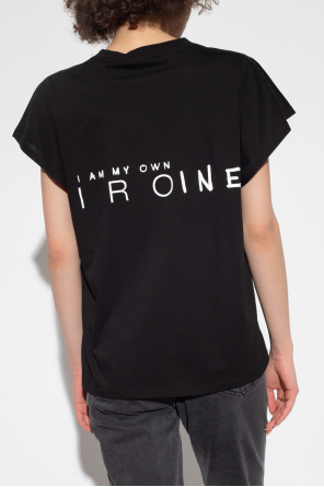 Iro T-shirt z nadrukiem ‘Gioia’