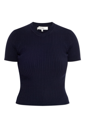 Top mit rundem Ausschnitt