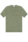 alexander mcqueen logo patch short sleeve t shirt item