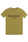 balmain logo print tank top item