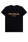 Balmain Kids Sweatshirt mit Logo-Stickerei Schwarz