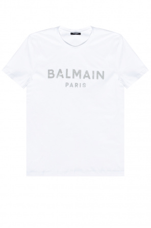 Balmain Maxi monogram-print bermuda shorts