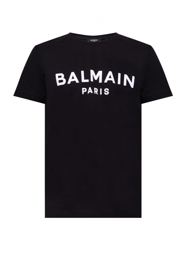 Balmain T-shirt z nadrukowanym logo