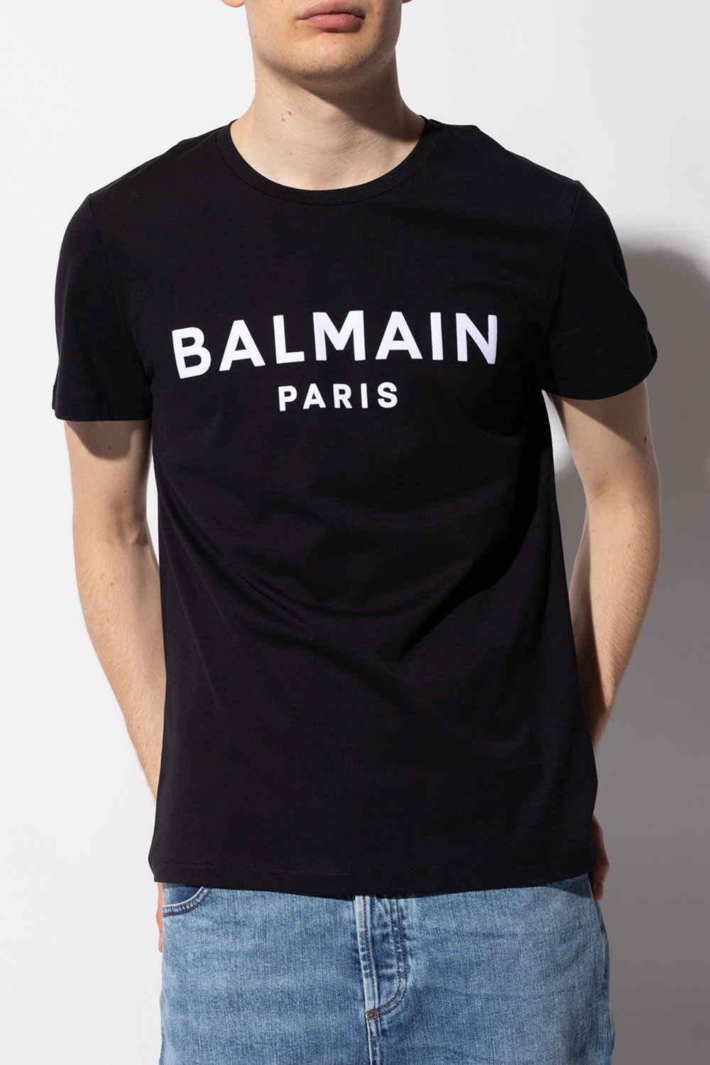 balmain trousers Logo-printed T-shirt