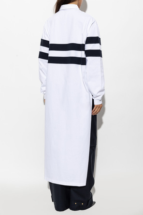 DARKPARK Cotton polo shirt ‘Jill’ with asymmetric cut