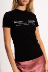 Proenza Schouler White Label Logo-Mantel T-shirt