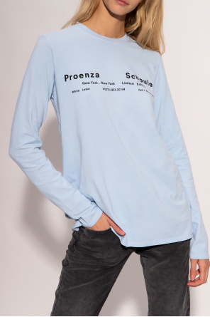 Proenza Schouler White Label Logo-printed T-shirt
