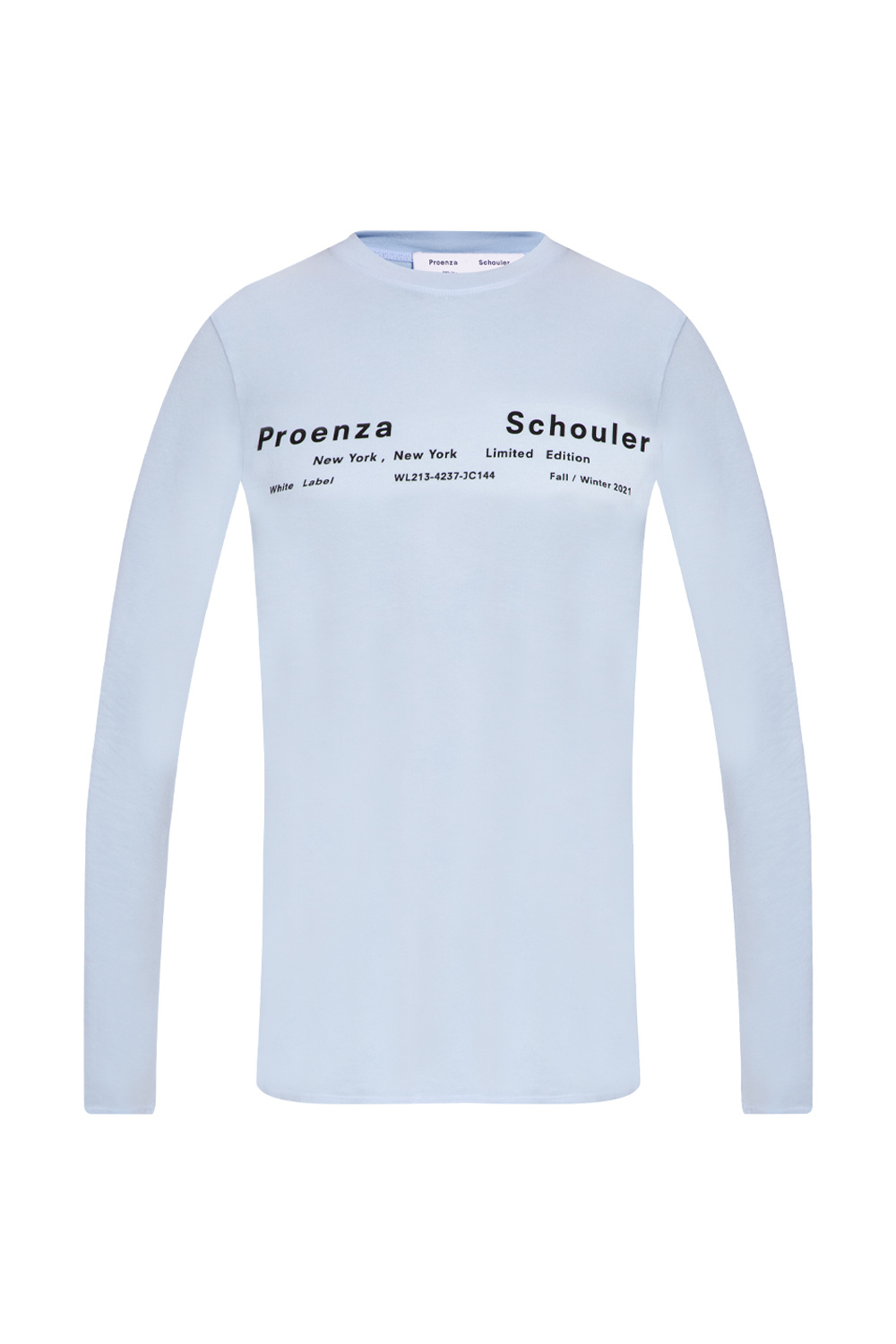 Proenza Schouler White Label drawstring long-sleeve shirt - Black