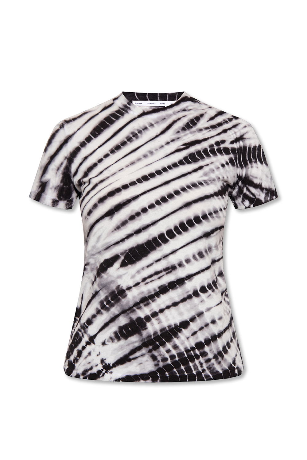 proenza slip Schouler Dresses Czarny Tie-dye T-shirt