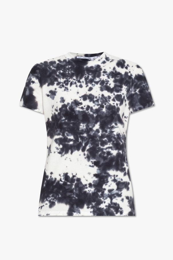 Proenza Bandeau Schouler White Label T-shirt z efektem ‘tie-dye’