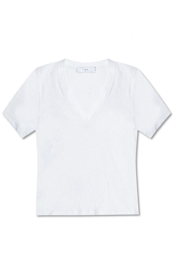 Iro ‘Jeyla’ linen T-shirt