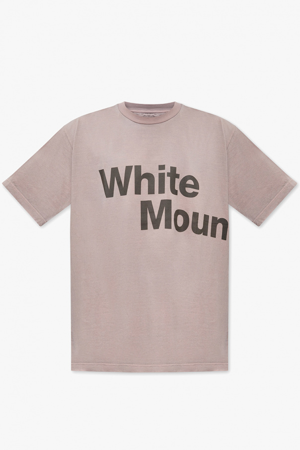 White Mountaineering T-shirt z nadrukiem
