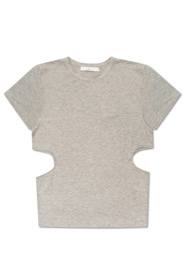 Iro T-shirt z wycięciami ‘Bonnie’