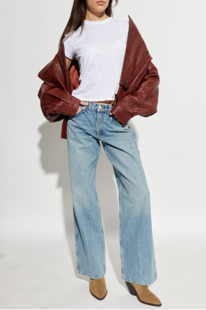 Bawełniany t-shirt od FRAME