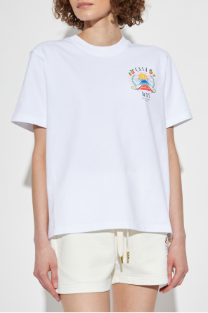 Casablanca T-shirt with logo