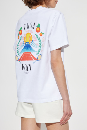 Casablanca T-shirt with logo