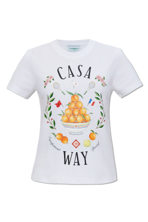 Printed t-shirt od Casablanca