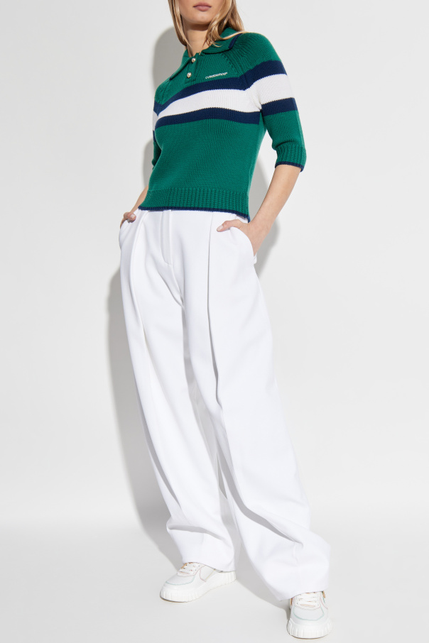 Casablanca Polo z wyszytym logo