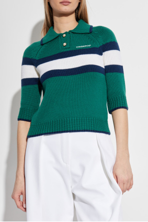 Casablanca Polo z wyszytym logo