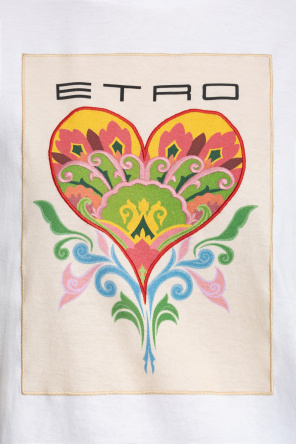 Etro T-shirt with embroidery