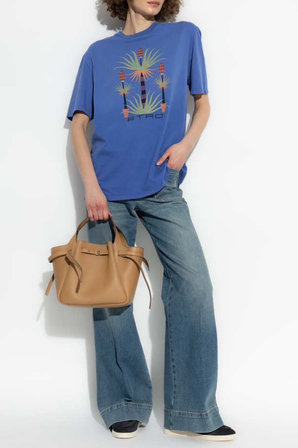 Etro T-shirt with colorful print
