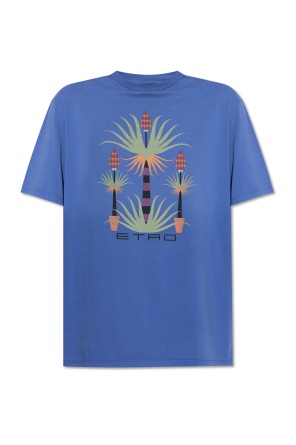 Camiseta con estampado de colores