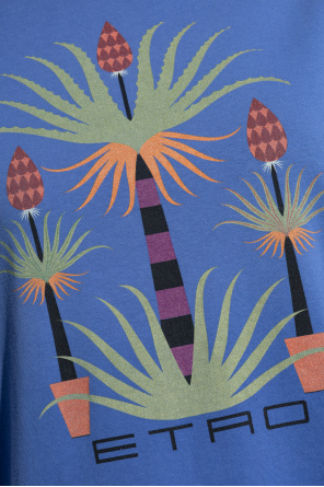 Etro T-shirt with colorful print