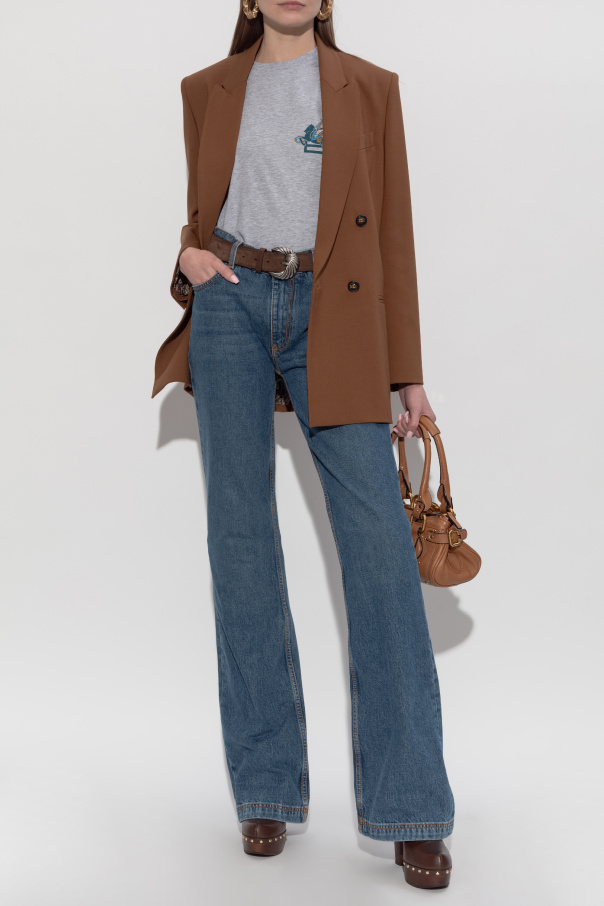 Etro T-Shirt mit Logo