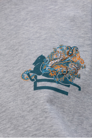 Etro T-Shirt mit Logo