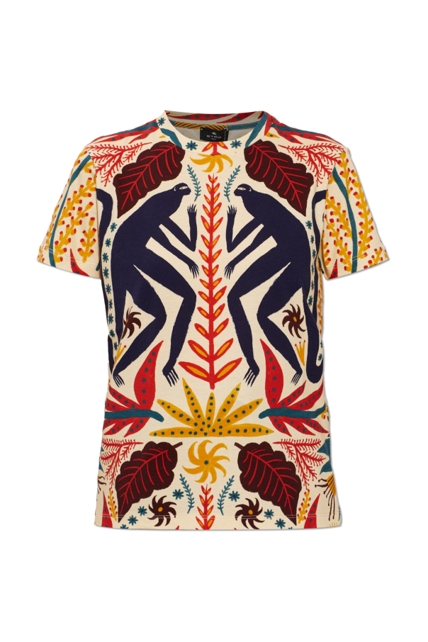 Patterned t-shirt od Etro