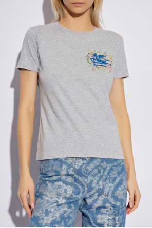 Etro T-shirt with embroidered logo