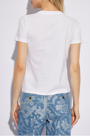 Etro Camiseta con logo bordado