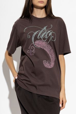 Etro Cotton T-shirt with print