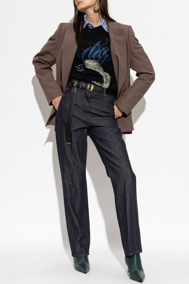 Etro Cotton T-shirt with print