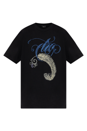 Baumwoll-T-Shirt mit Print