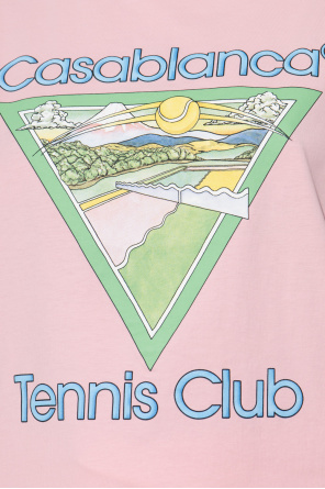 Casablanca ‘Tennis Club Icon’ T-shirt with print