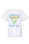 Casablanca T-shirt with Tennis Club Icon print