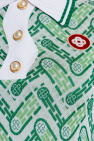 Casablanca Monogrammed polo shirt