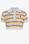 Casablanca MULTICOLOUR Cropped polo shirt