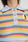 Casablanca MULTICOLOUR Cropped polo shirt