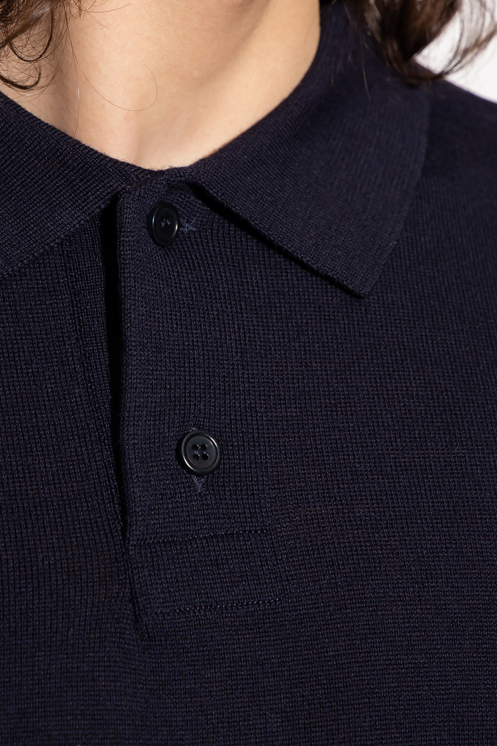 A.P.C. Polo shirt with long sleeves